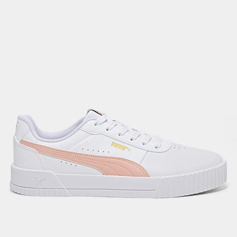 Tênis Puma Nyra Bdp Feminino - Feminino - Branco+Rosa