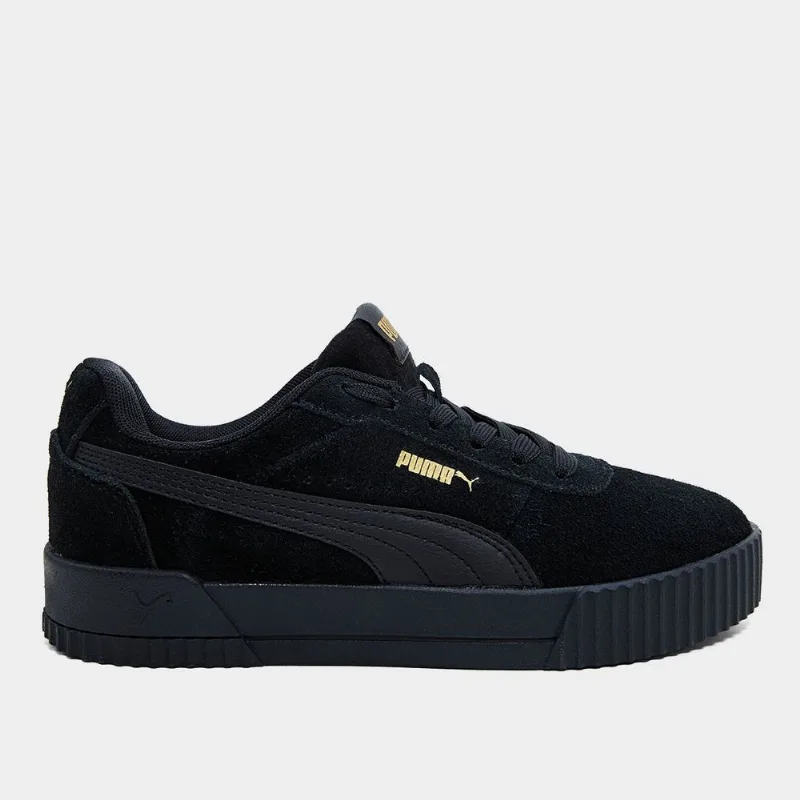 Tênis Puma Nyra SD BDP Feminino - Feminino - Preto+Prata