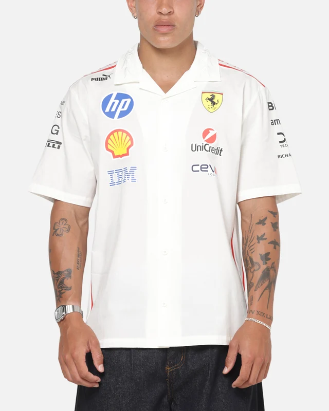 Puma X Scuderia Ferrari Replica Special Monza Shirt White L