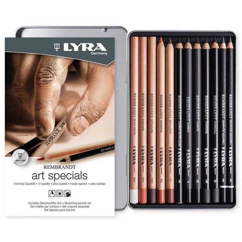 Conjunto Lyra Art Specials Rembrandt 12 pecas