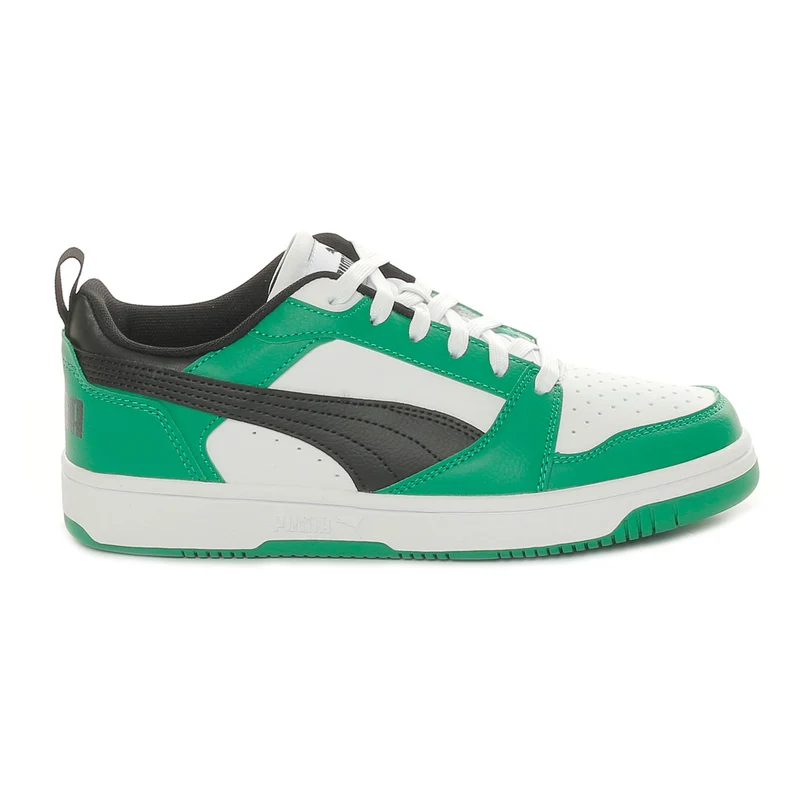 Sneakers Ragazzo Puma Rebound V6 Lo Bianco Verde 37