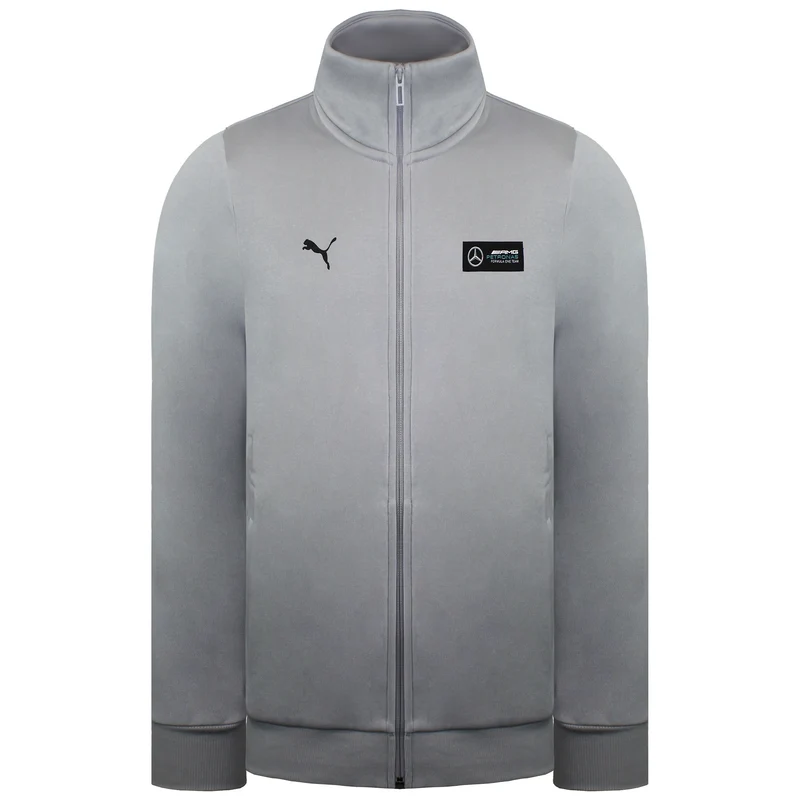 Puma Mercedes-AMG Petronas Mens Grey Track Jacket S