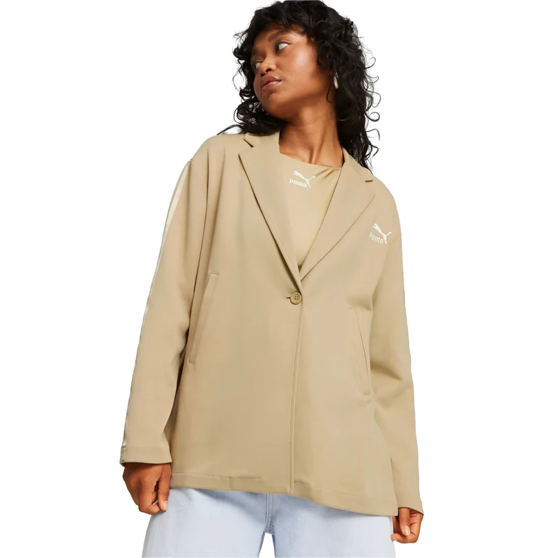 Giacca Donna Puma Blazer Satin Tape Beige S