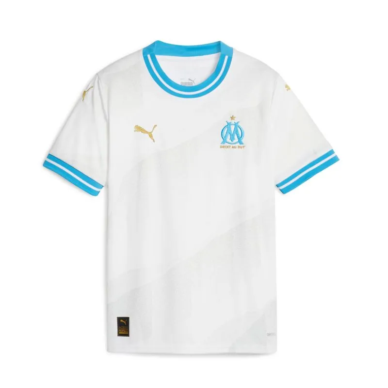 Camisa Olympique Marseille 23/24 Puma Infantil - Branca 10