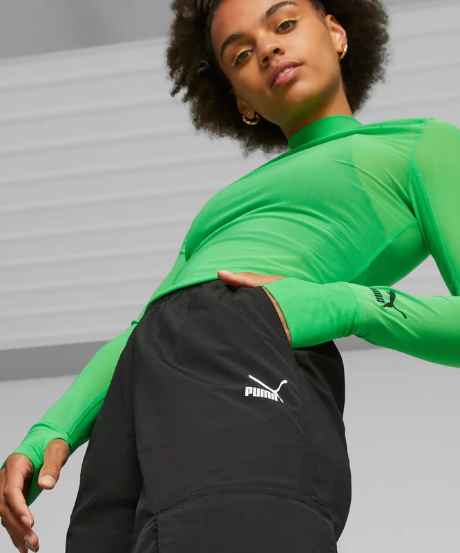 Puma Dare To Relaxed Woven Pants Siyah / XS