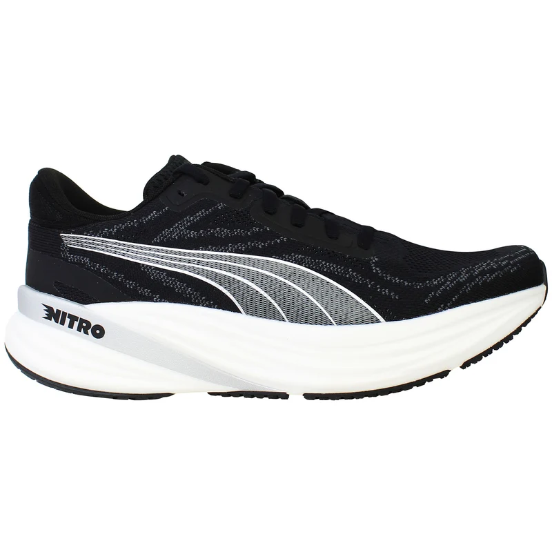 Puma Magnify Nitro 2 Mens Black Running Shoes 7