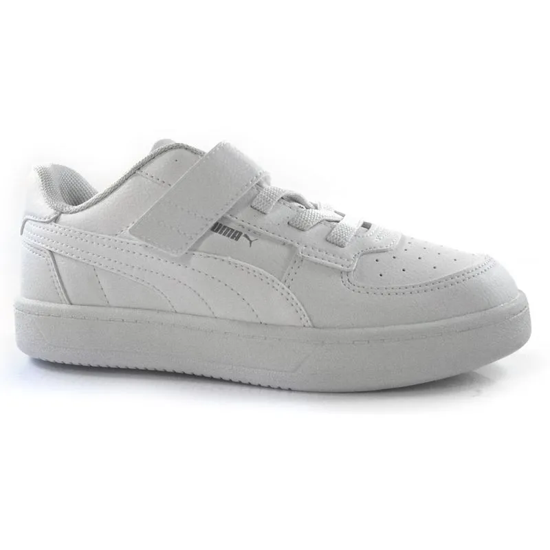 Tênis Infantil de Couro Puma Caven do 26 ao 33 Branco 396344 27