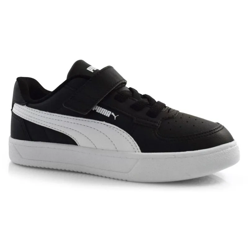 Tênis Infantil de Couro Puma Caven do 26 ao 33 Preto 396344 27