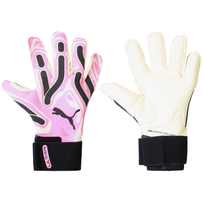 Puma Ultra Ultimate Hybrid Mens Pink Goalkeeper Gloves 10 (Gloves)
