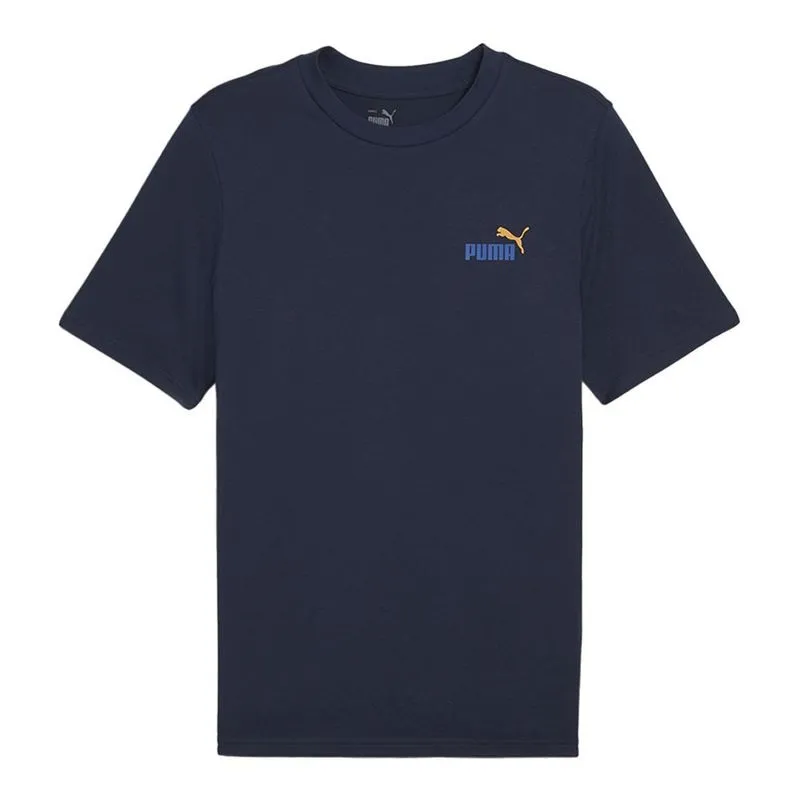 Camiseta Puma Graphics Feel Good WT24 Masculina Club Navy XXG / azul-escuro