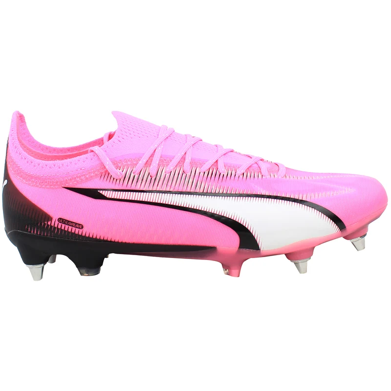 Puma Ultra Ultimate MxSG Mens Pink Football Boots 9.5