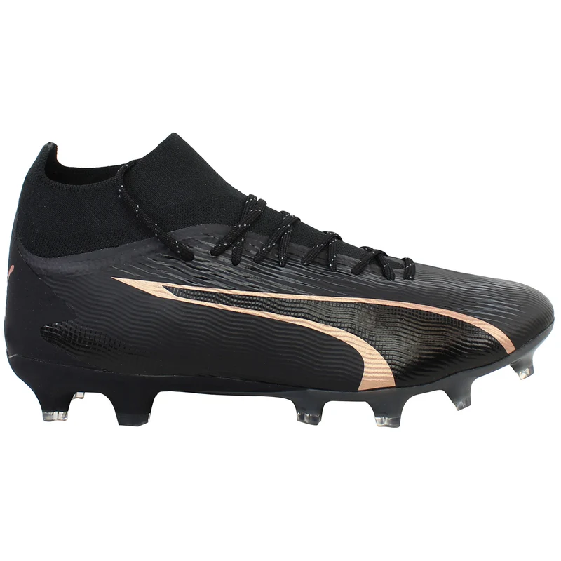 Puma Ultra Pro FG/AG Mens Black Football Boots 8