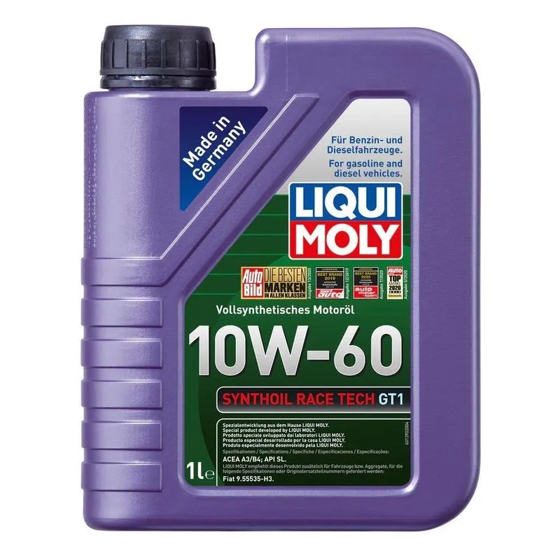 Liqui Moly Synthoil Race Tech Gt1 10w-60 1l