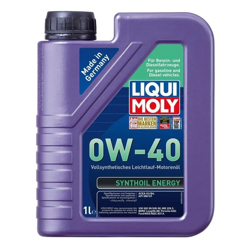 Liqui Moly Synthoil Energy 0w-40 1l