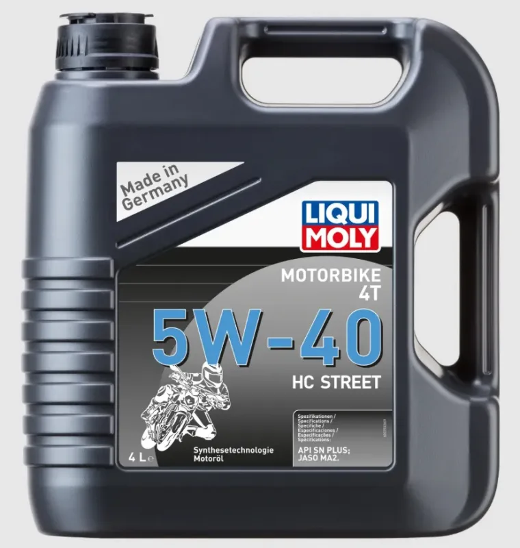 Oleo Liqui Moly 5W40 Hc Street Sintético (4L)