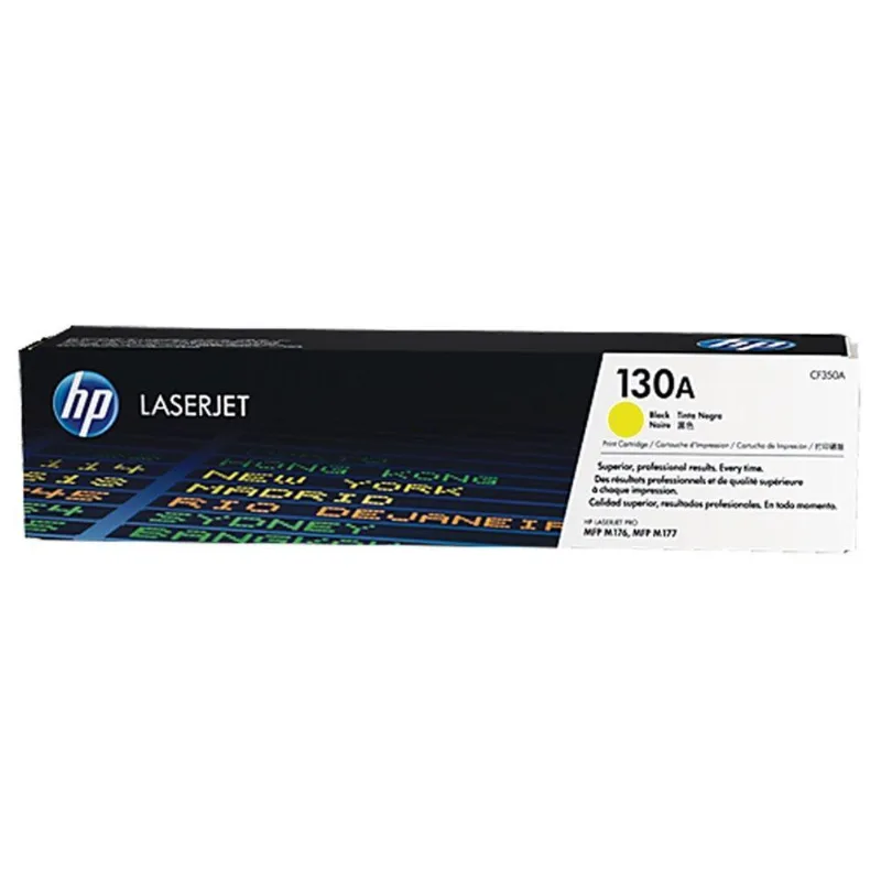 Toner Original Hp 130a Cf352a Amarelo P/ Laserjet M176n, M177fw