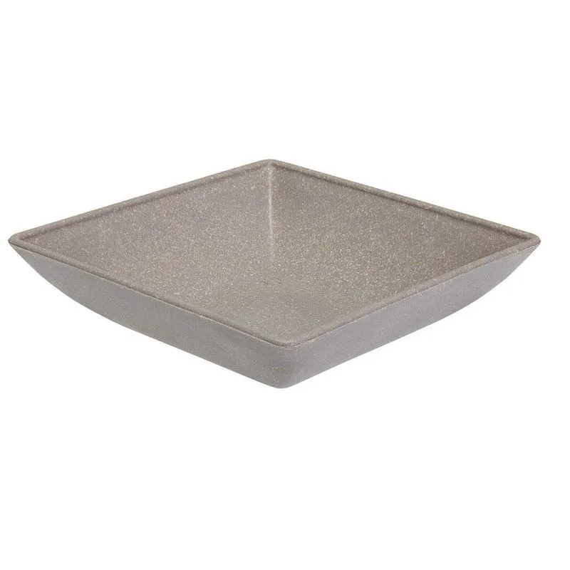 Petisqueira Sustentável Cinza 24cm - Madeira E Plástico