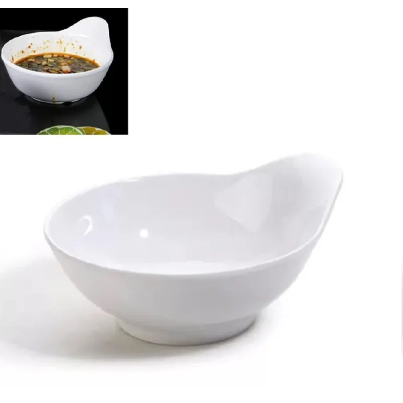 Molheira 200ml Finger Food Melamina Branca