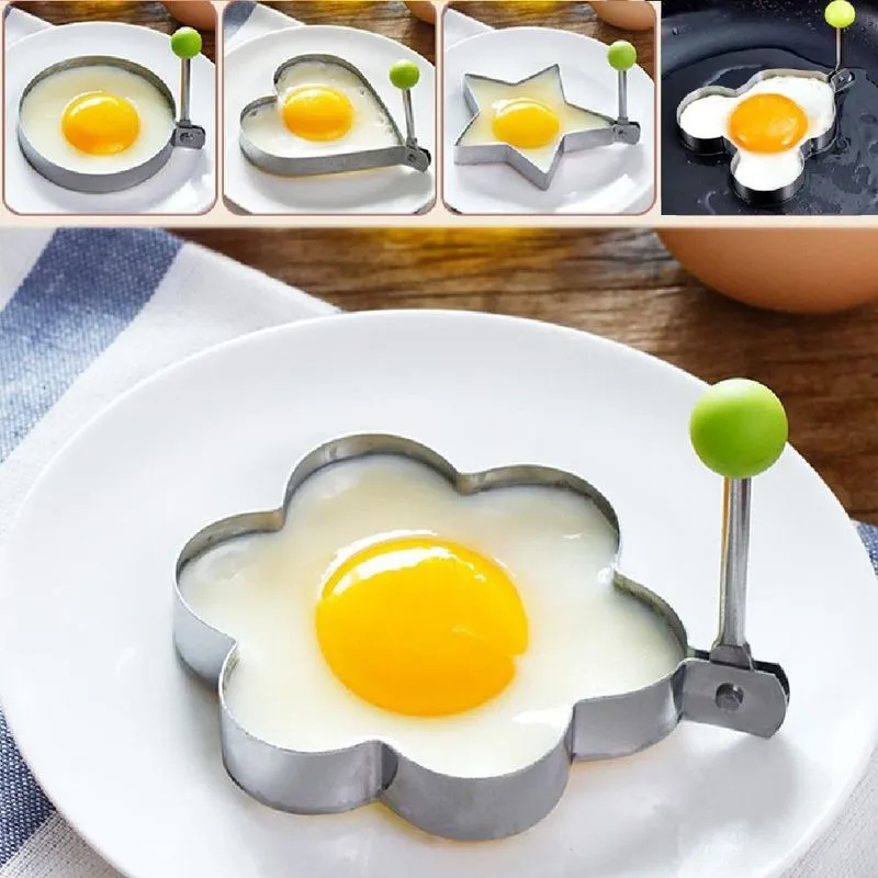 Forma Omeleteira De Aço Inox Mickey 8 Cm
