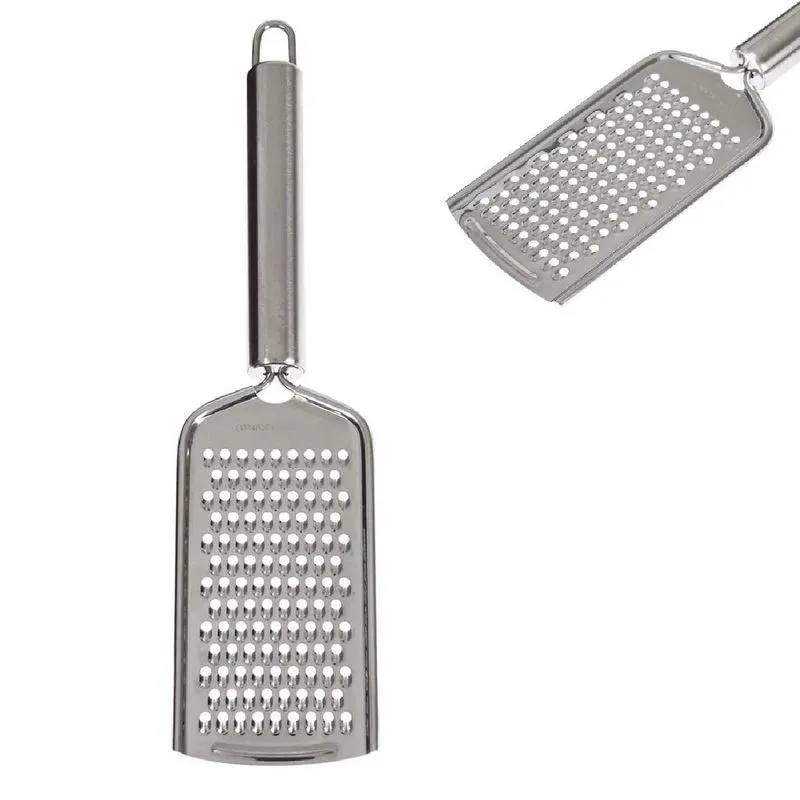 Ralador De Cozinha Em Aço Inox Para Queijo Vegetais 24cm