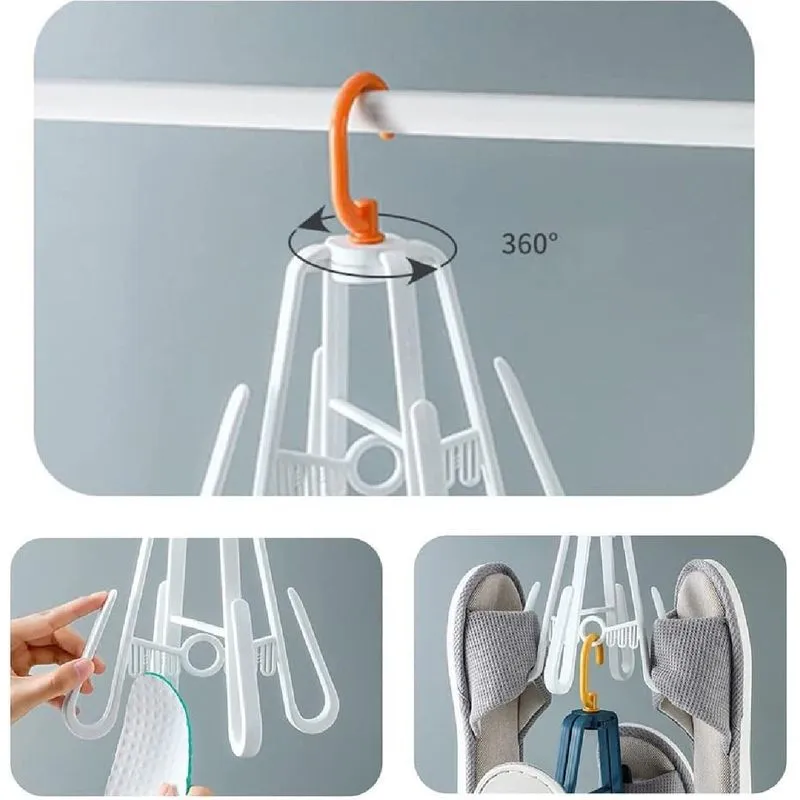 Varal Cabide Para Calçados - Dobrável - 2 Unidades