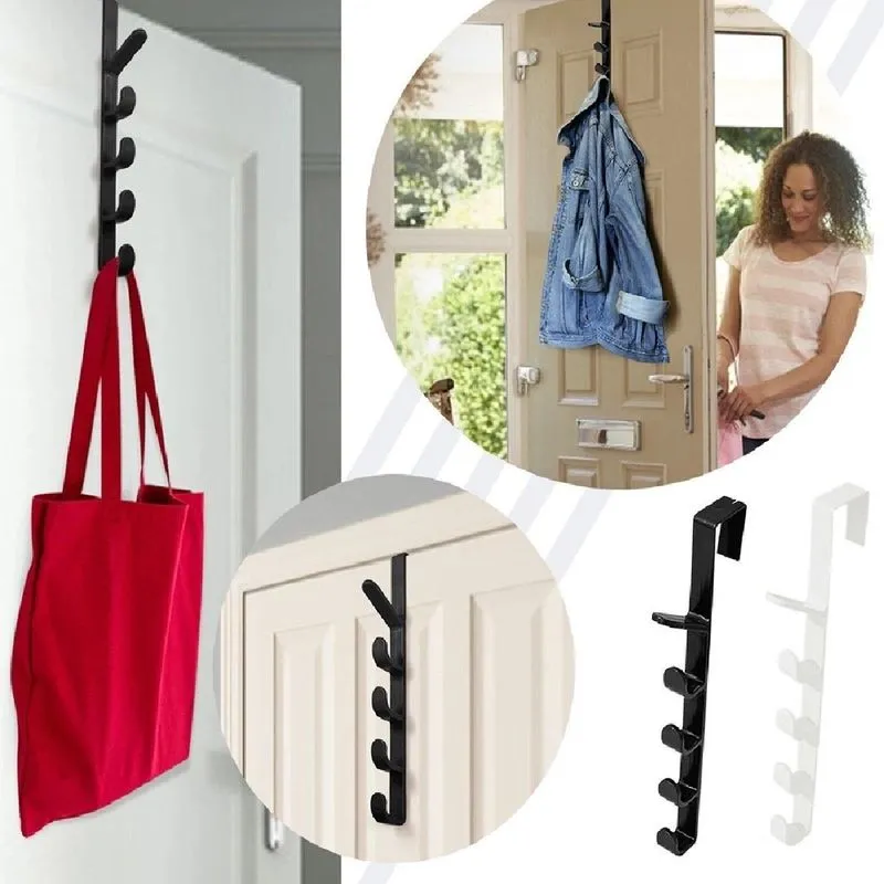 Gancho Cabide Porta 2 Pcs - Abs Qualidade - 28x2cm