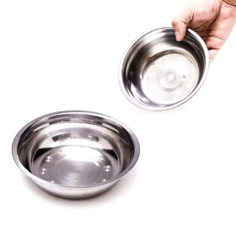 Tigela Inox Para Sobremesas 17cm - Conjunto Com 2 Unidades