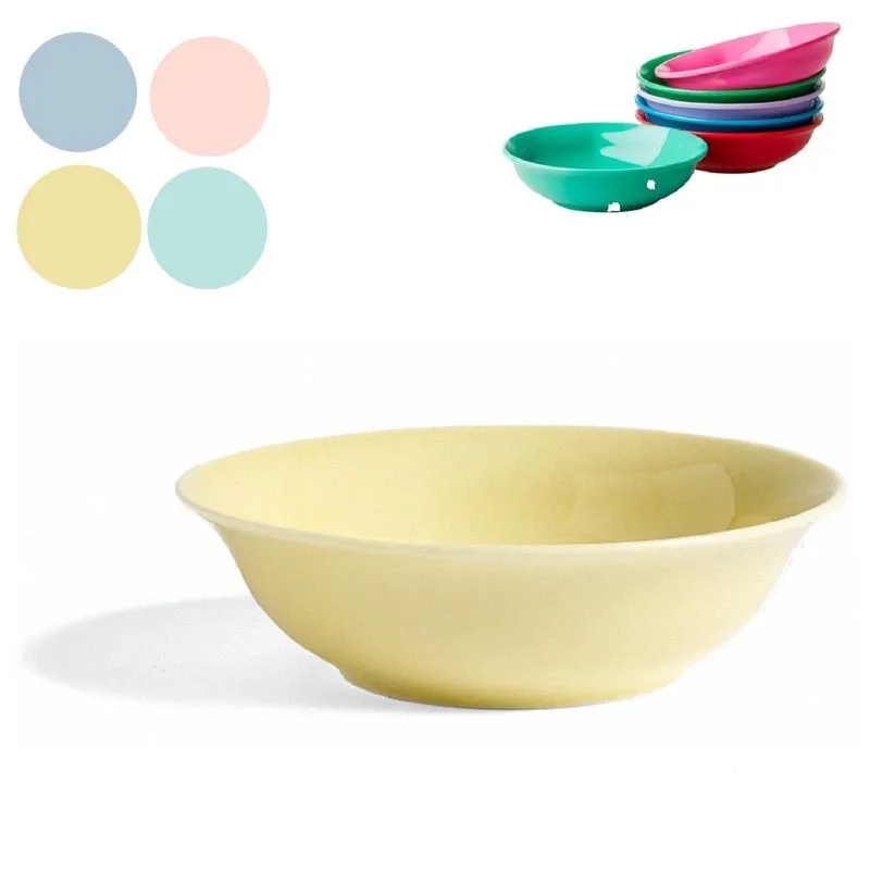 Tigelas Saladeira Bowl Melamina 4un - Cores Variadas