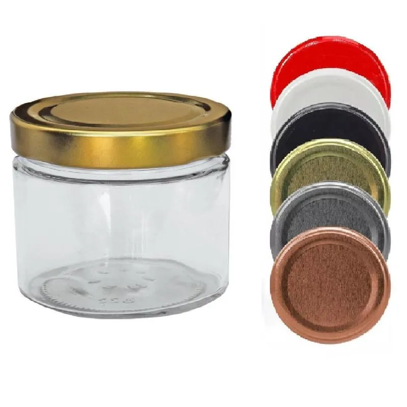 Potes Vidro 150ml Mini | 5 Unidades | Cores Variadas