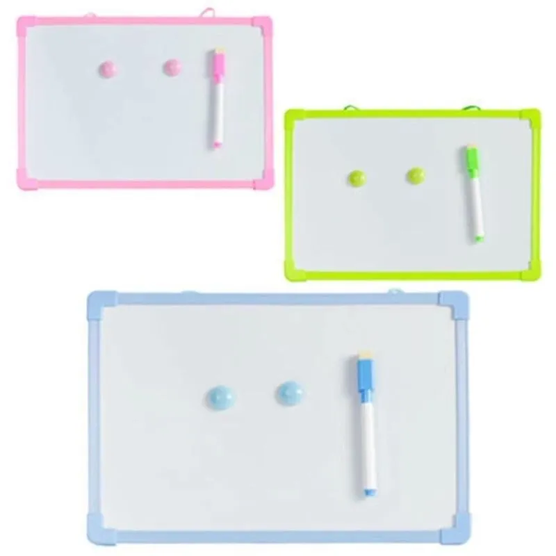 Lousa Quadro Branco Magnético 30x20cm Com Caneta E Apagador