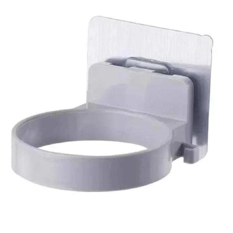 Suporte Secador De Cabelo Parede | Plástico | Branco