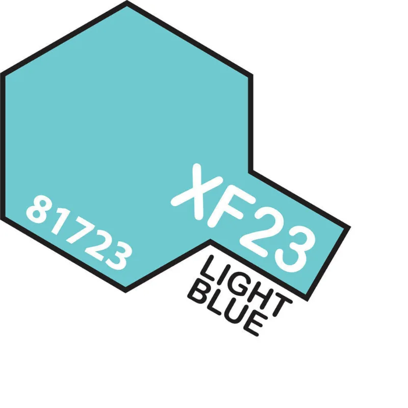 Tinta Acrílica Mini Xf-23 Azul Claro (10 Ml) Tamiya 81723
