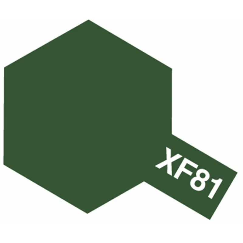Xf81 Acrilico Fosco Verde Escuro 2 Raf 10Ml 81781 Tamiya 81781