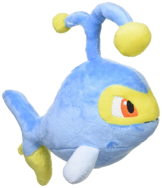 Pokemon Center Original Plush Doll Pokemon fit Lanturn H12xW16xD8cm Polyester
