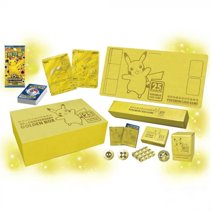 NINTENDO&nbsp; - 寶可夢集換式卡牌遊戲 - 劍 & 盾 - 25週年黃金紀念箱 (4521329315720) 現貨