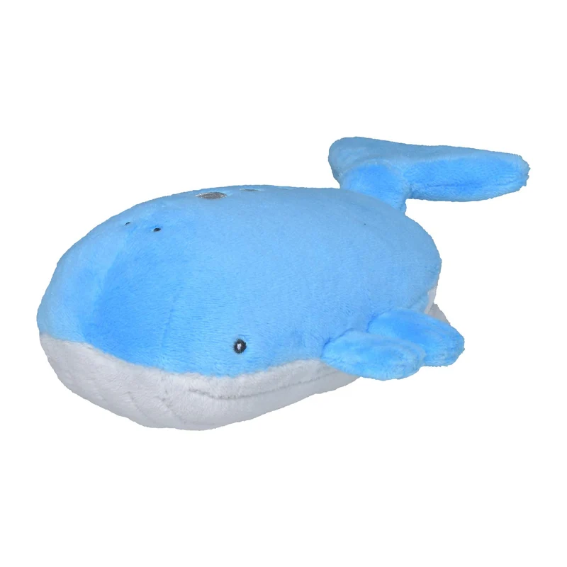 Pokemon Center Origital Pokemon fit Plush Doll Wailord H6.5xW12xD17.5cm Blue NEW