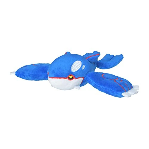Pokemon Center Origital Pokemon fit Plush Doll Kyogre H6.5xW21.5xD17cm Polyester