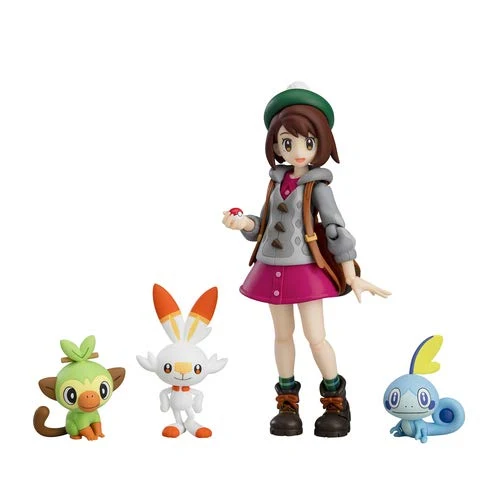 Pokemon Center Original figma SP-134 Gloria Pokemon Sword and Shield Figure NEW