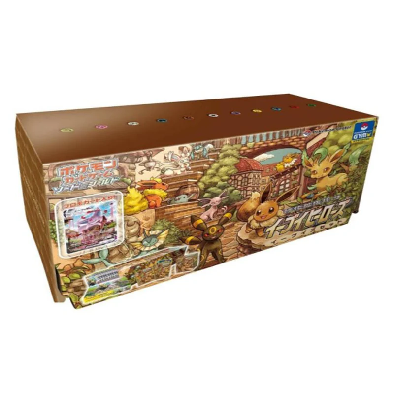 Japanese Pokemon Pokemon Eevee Heroes Eevee's Gym Box Japanese Gameology