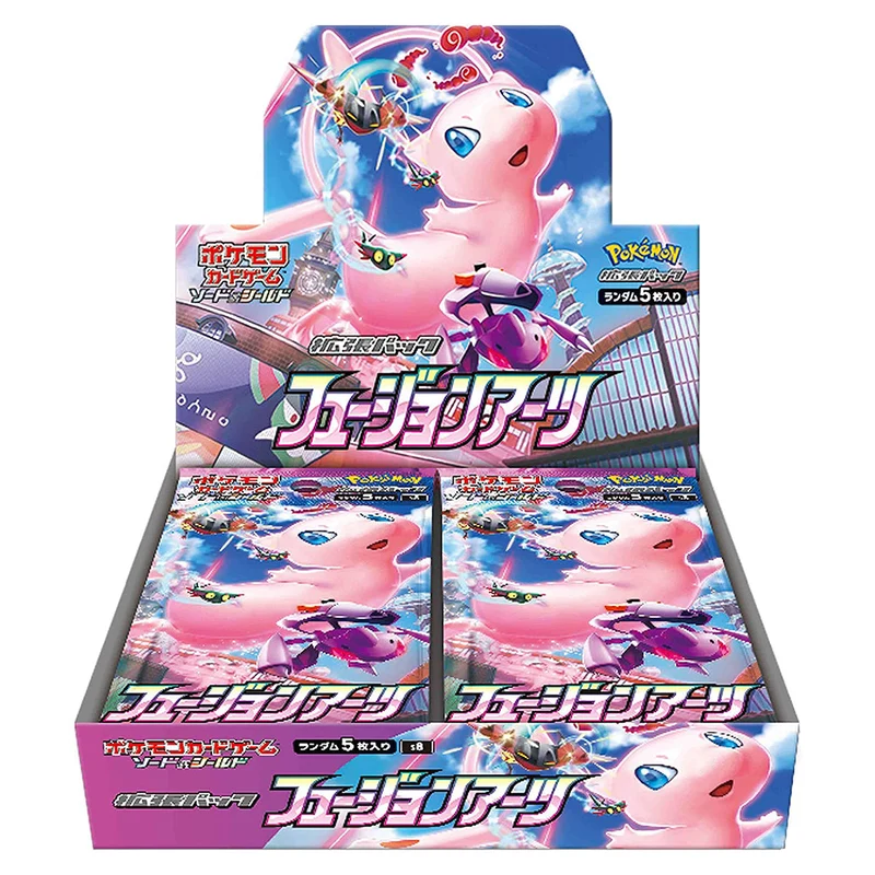 Japanese Pokemon Pokemon Fusion Arts Booster Box Japanese Gameology