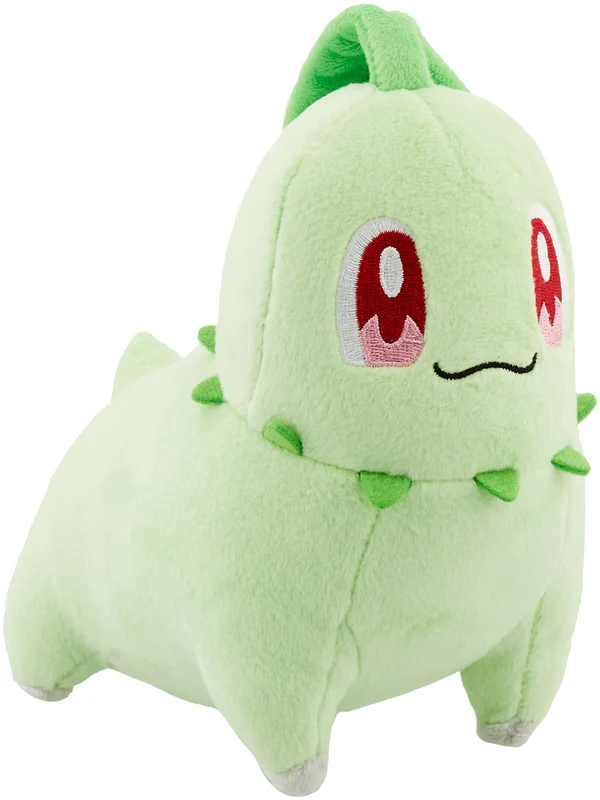 Pokemon Center Original Plush Doll Chikorita H11xW15xD20cm Polyester Green NEW