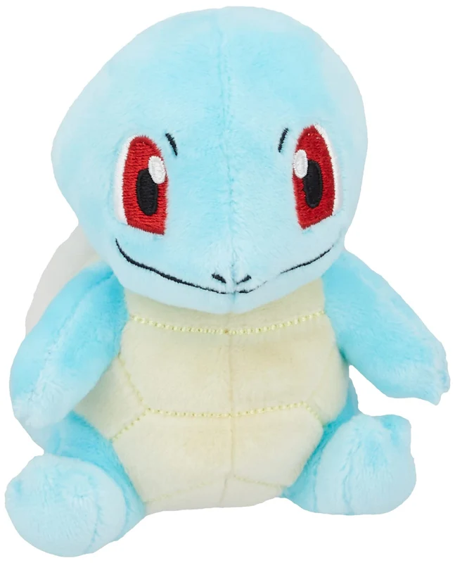 Pokemon Center Original Plush Doll Pokemon Fit Squirtle H12xW10xD10 Palm Size