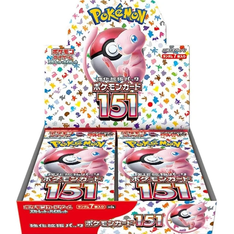 Pokemon TCG 151 sv2a Box Booster Packs Japanese Scarlet & Violet Trading Cards SuperGamers