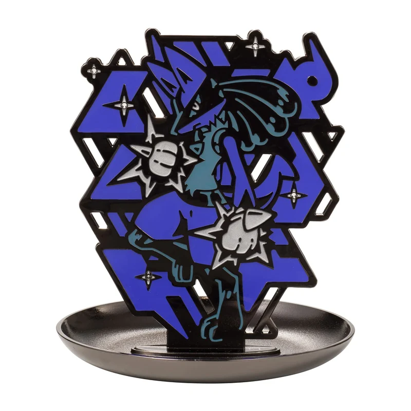 Pokemon Center Original Accessory Stand COOL x METAL H11xW10xD10cm Alloy Steel