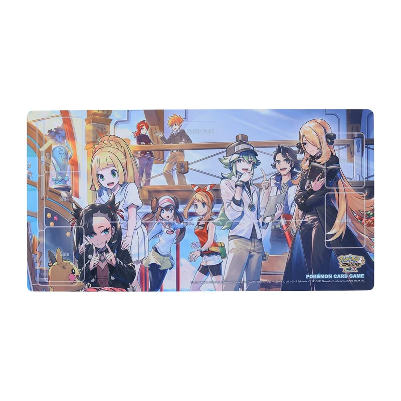Pokemon Center Original Pokemon Card Game Rubber Play Mat TRAINERS Salon!! NEW