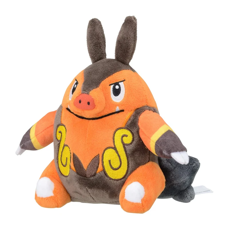 Pokemon Center Origital Pokemon fit Plush Doll Pignite H14.5xW15xD10.5cm NEW
