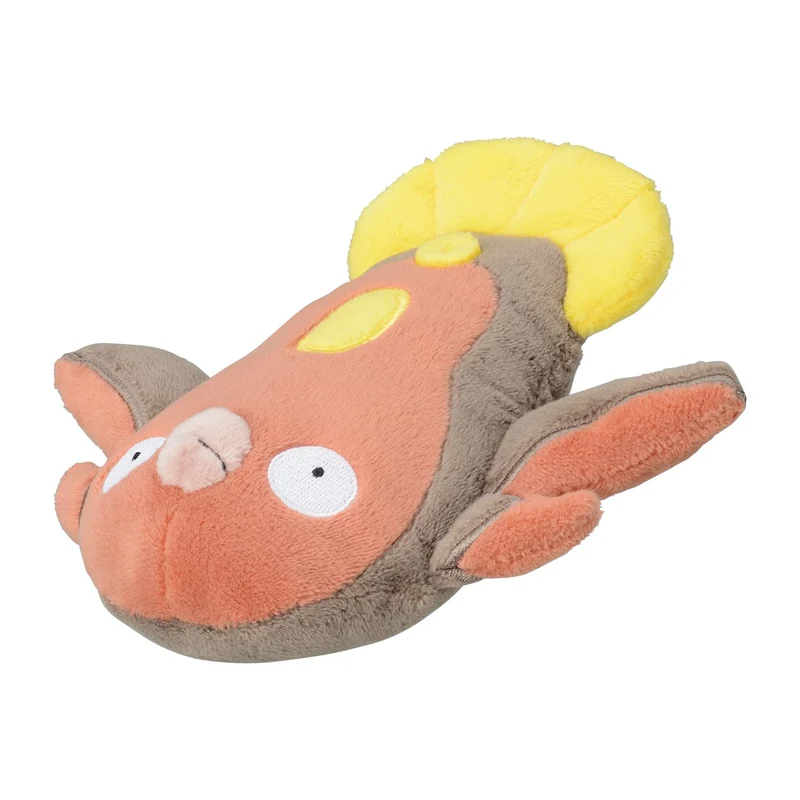 Pokemon Center Origital Pokemon fit Plush Doll Stunfisk H6.5xW17xD14.5cm NEW