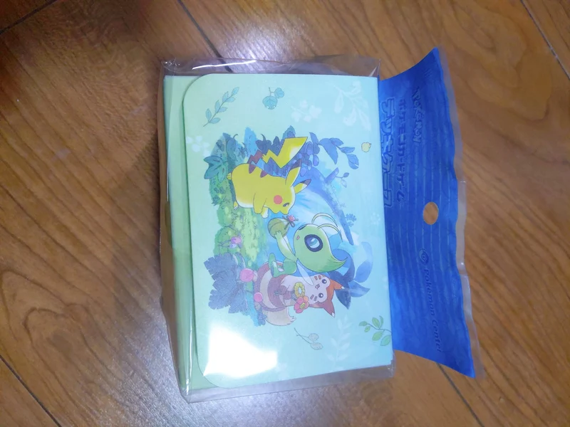 Pokemon Center Original Pokemon Card Game Deck Case Forest Gift H7.5xW10xD6.8cm