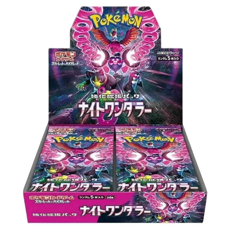 Japanese Pokemon Pokemon Night Wanderer Booster Box sv6a Japanese Gameology