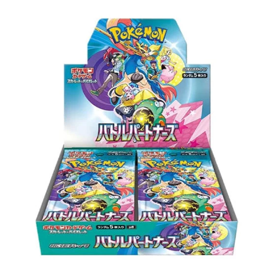 Japanese Pokemon Pokemon TCG Battle Partners SV9 Sealed Booster Box no Promo Japanese Gameology